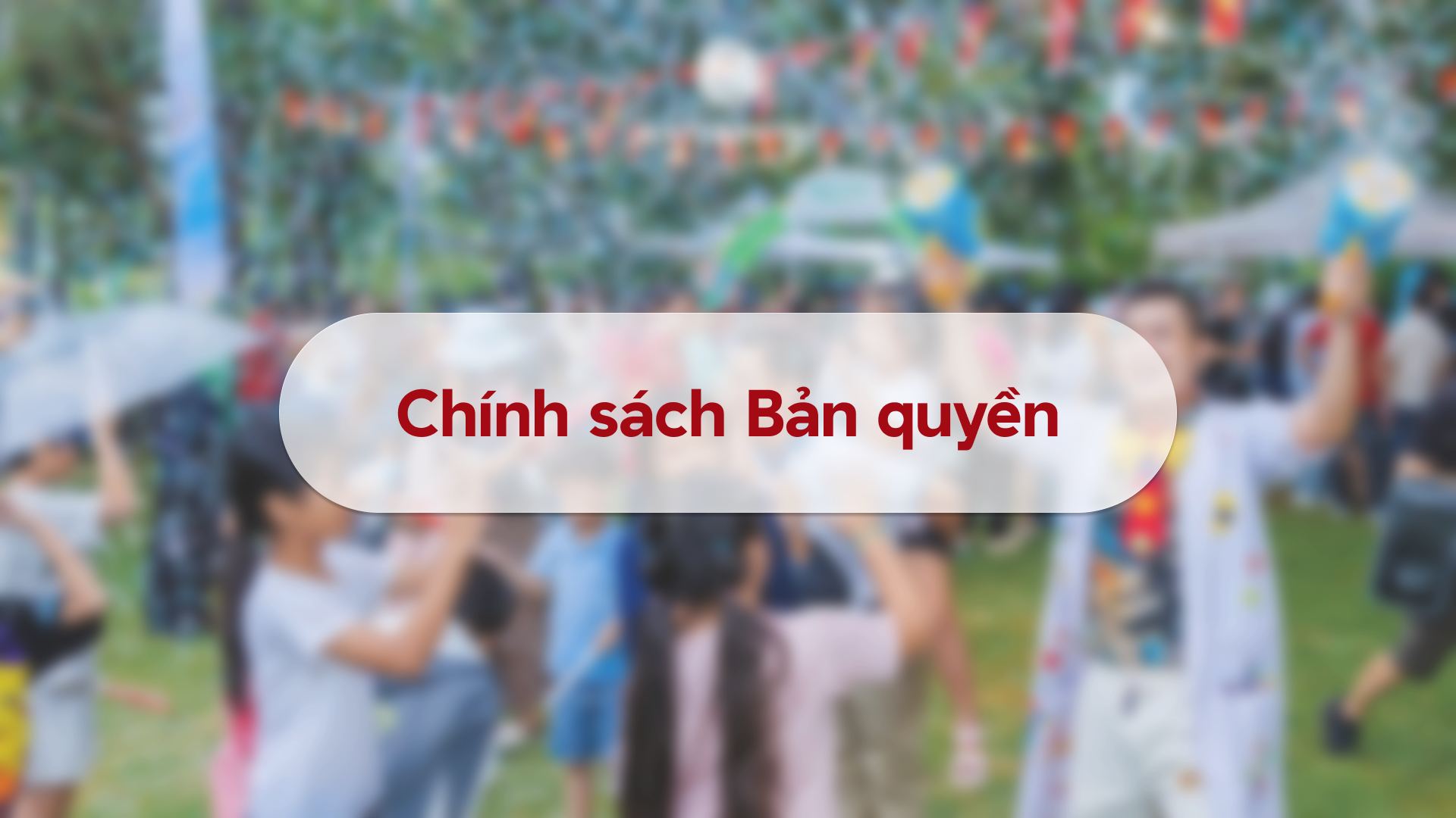 Chính sách Bản quyền